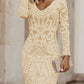 Women's Leopard Shift Mini Dress