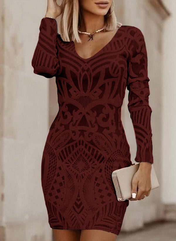 Women's Leopard Shift Mini Dress