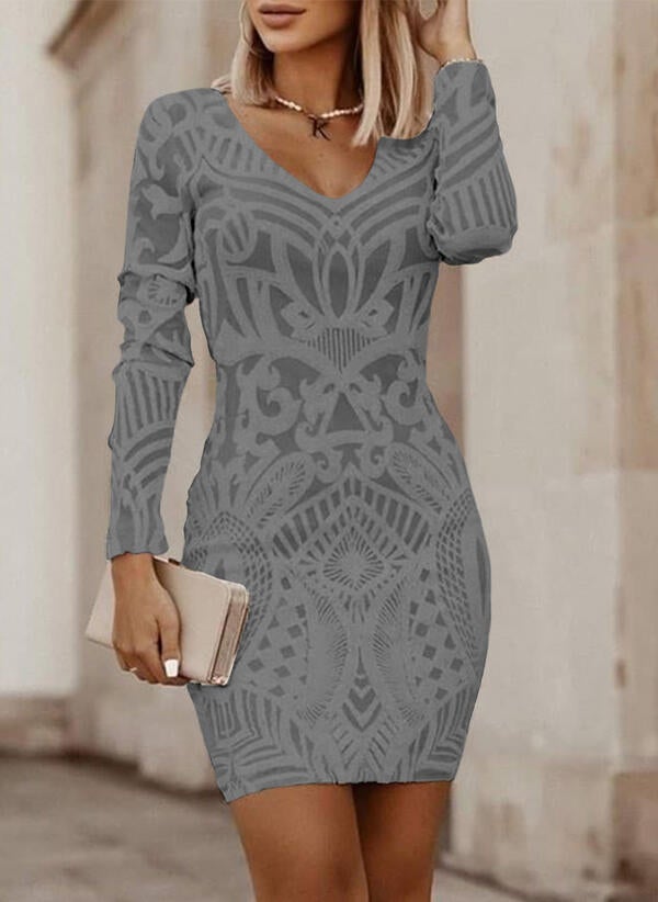 Women's Leopard Shift Mini Dress