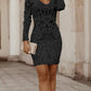 Women's Leopard Shift Mini Dress