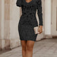 Women's Leopard Shift Mini Dress