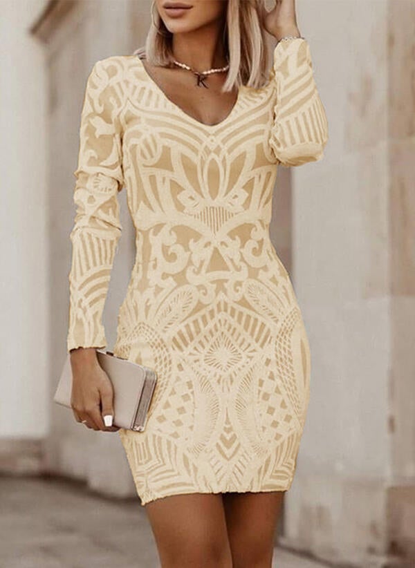 Women's Leopard Shift Mini Dress