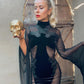 The Black Vamp Dress