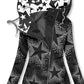 Women's Star Art Print Sweatjacke