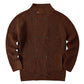 Men's Solid Color Button Knit Jacket 60091809X