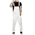 Men's Solid Color Slimming Jumpsuit 87488057X