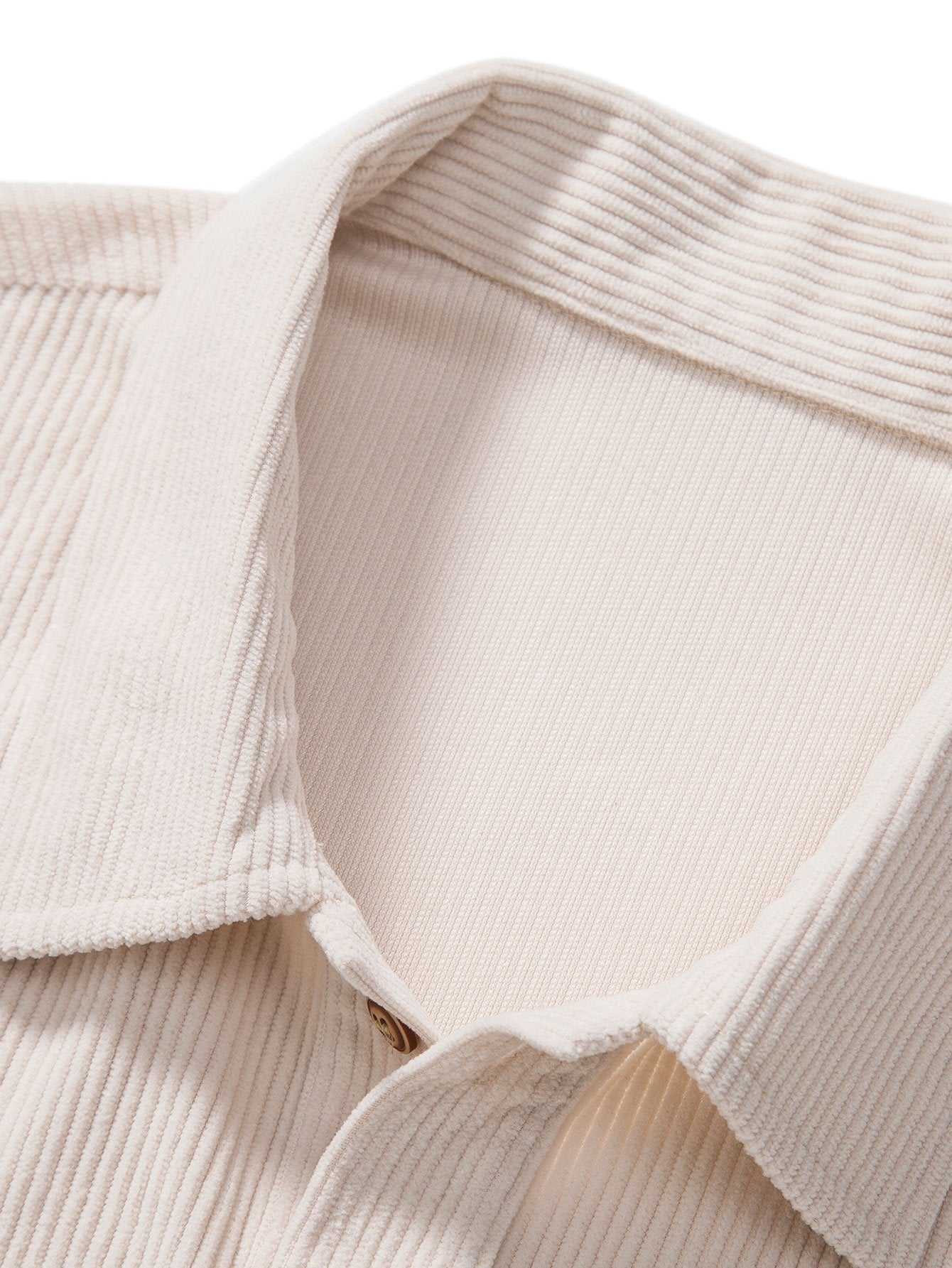 Short Sleeve Corduroy Polo Shirt & Corduroy Shorts