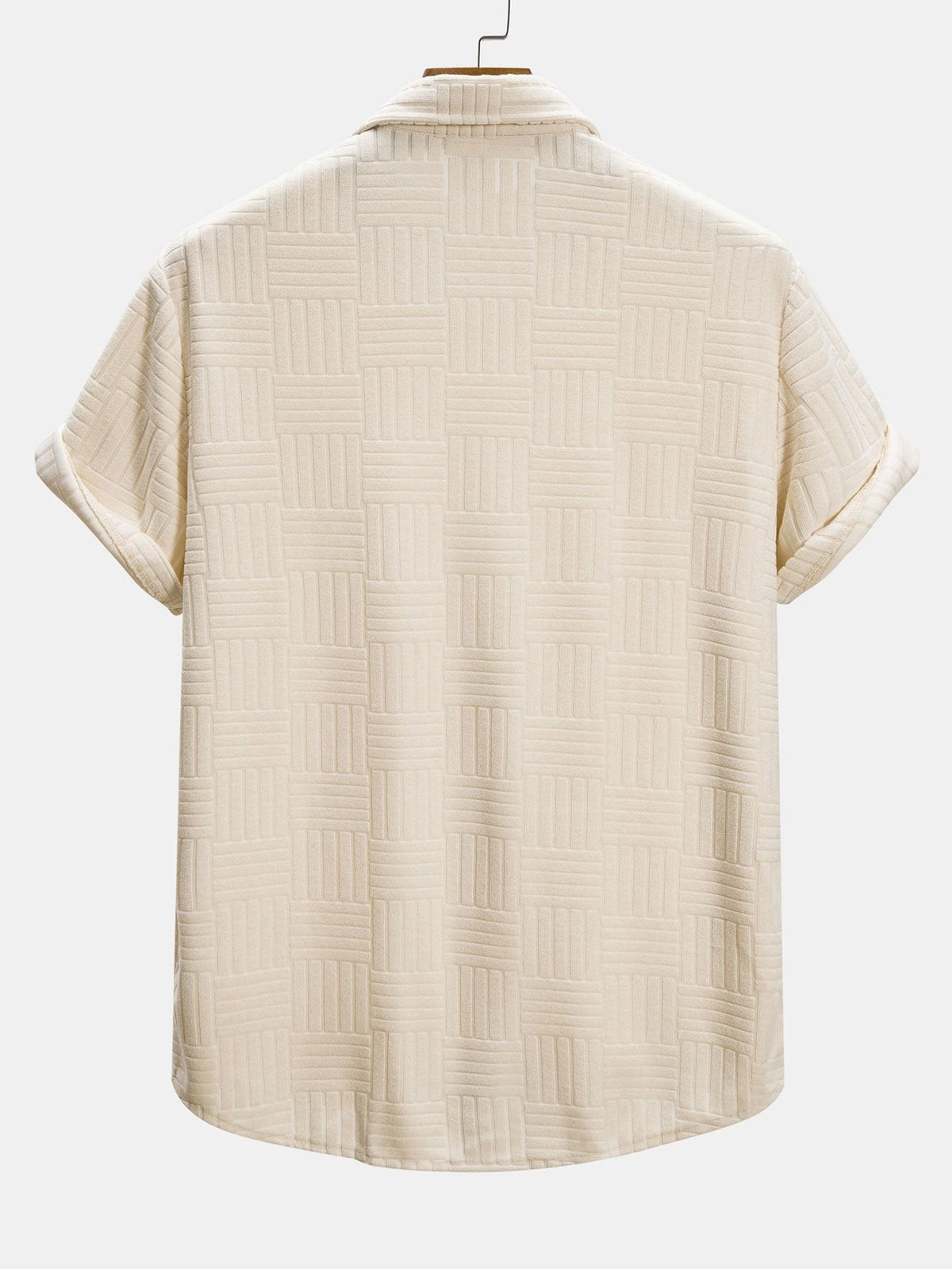 Towelling Jacquard Shirt & Shorts
