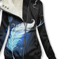Women's Aurora Feather Sparkle Art Casual Sweatshirt