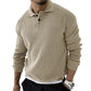 Men's Lapel Knit Button Pullover Sweater 68765777X