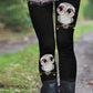 Women's Owl Print Thermal Leggings