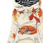 Women's Autumn And Winter Maple Leaves Cute Fox Casual Sweatshirt