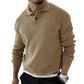 Men's Lapel Knit Button Pullover Sweater 68765777X
