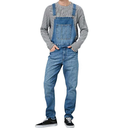 Men'S Casual Denim Jumpsuit 30103525Y