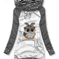 Women's Owl Art Print Sweatjacke