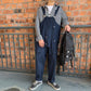 Men's Loose Stitching Cargo Overalls 34468121Y