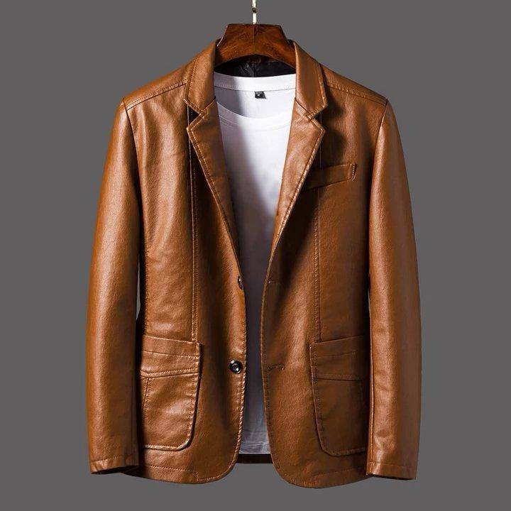 （🔥HOT SALE-40%OFF）Men's Classic Style Leather Jacket
