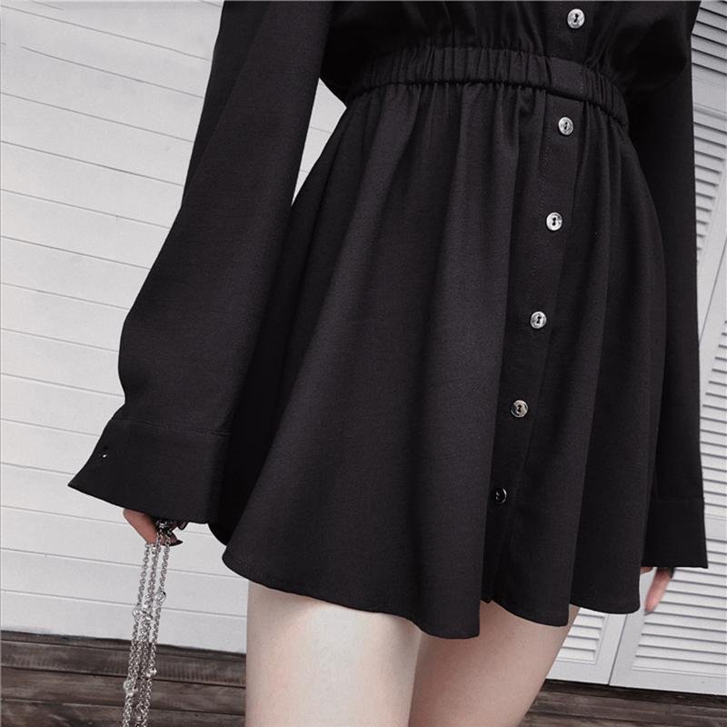 LONG SLEEVE COLLAR DRESS