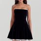 Marina Lace Up Mini Dress