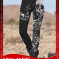 Punk Skull Printed Slim Fit Pants