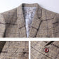 Gentlemen's Plaid Blazer