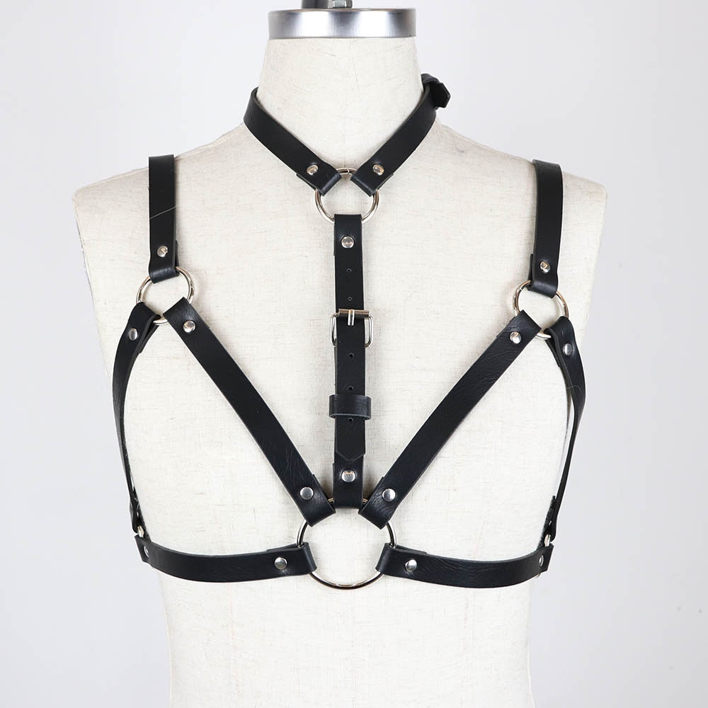 Cage Bra Lingerie Goth Harness