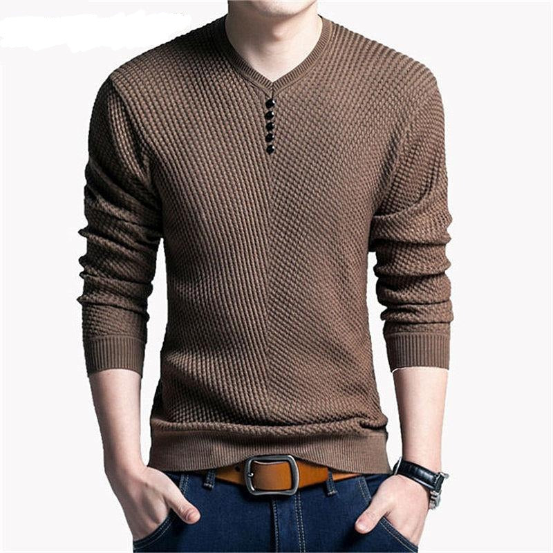 Thin V Neck Sweater