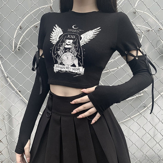 Memento Goth Top