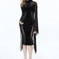 The Black Vamp Dress