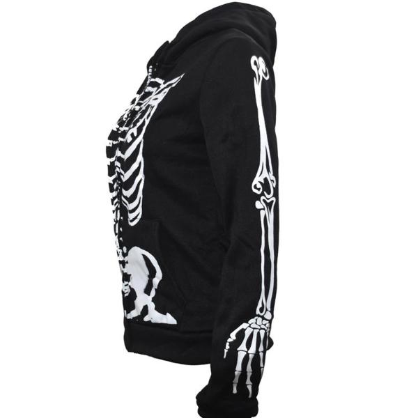 Goth Skeleton Hoodie