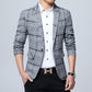 Gentlemen's Plaid Blazer