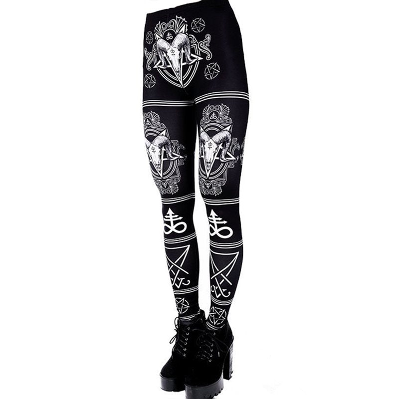 Satanic Goth Leggings