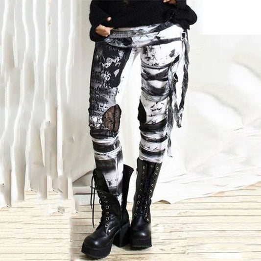 Punk Ripped Street Leggings