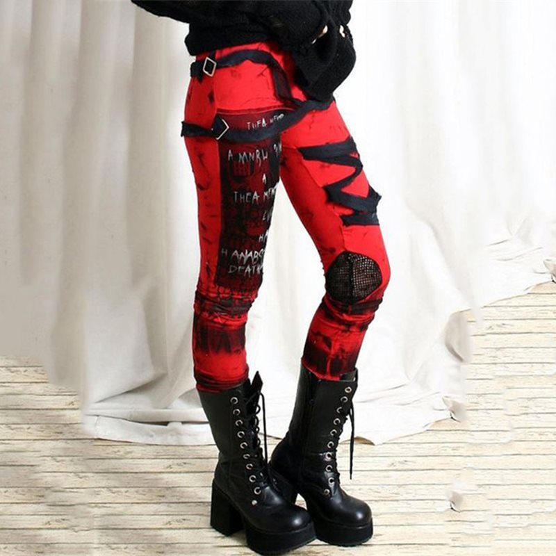 Punk Ripped Street Leggings