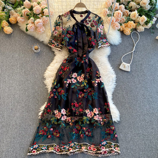 Tullia Embroidered Dress