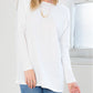 Angel Wings on Back V-neck T-shirt